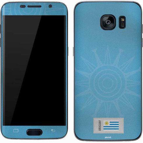 Uruguay Soccer Flag Galaxy S7 Skin